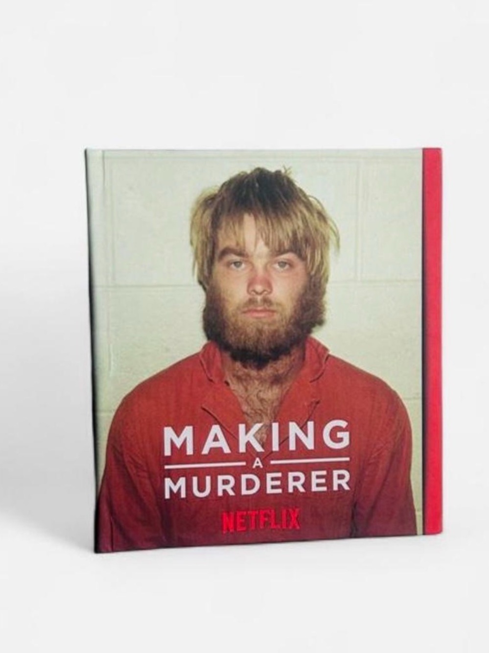 Netflix Red Hardcover "Making a Murderer" DVDs with Case